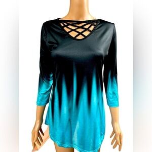 Shein - New - Three Gorgeous Ombré Style Strappy Blouses
